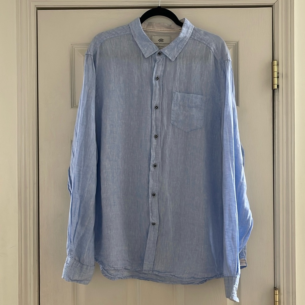 Report Collection men’s linen shirt